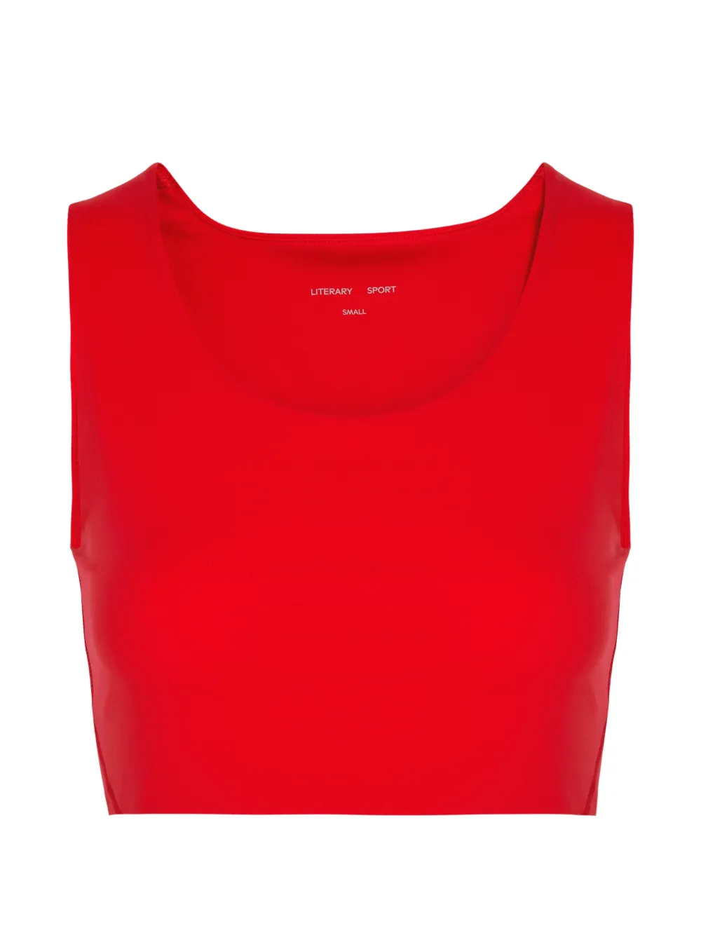 Literary Sport scoop-neck bra - Rot