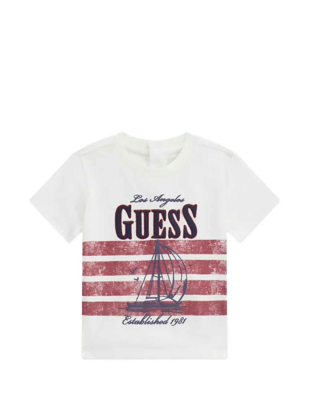  Guess Kids Logo-print Shorts Set - Blue 
