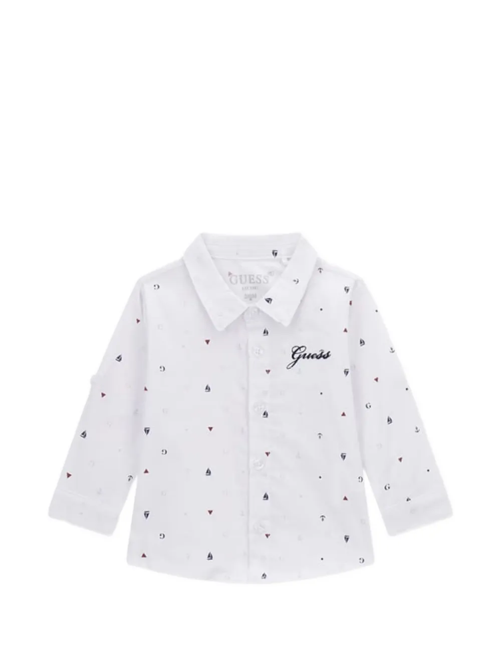 guess kids Shortsset met logodetail Blauw