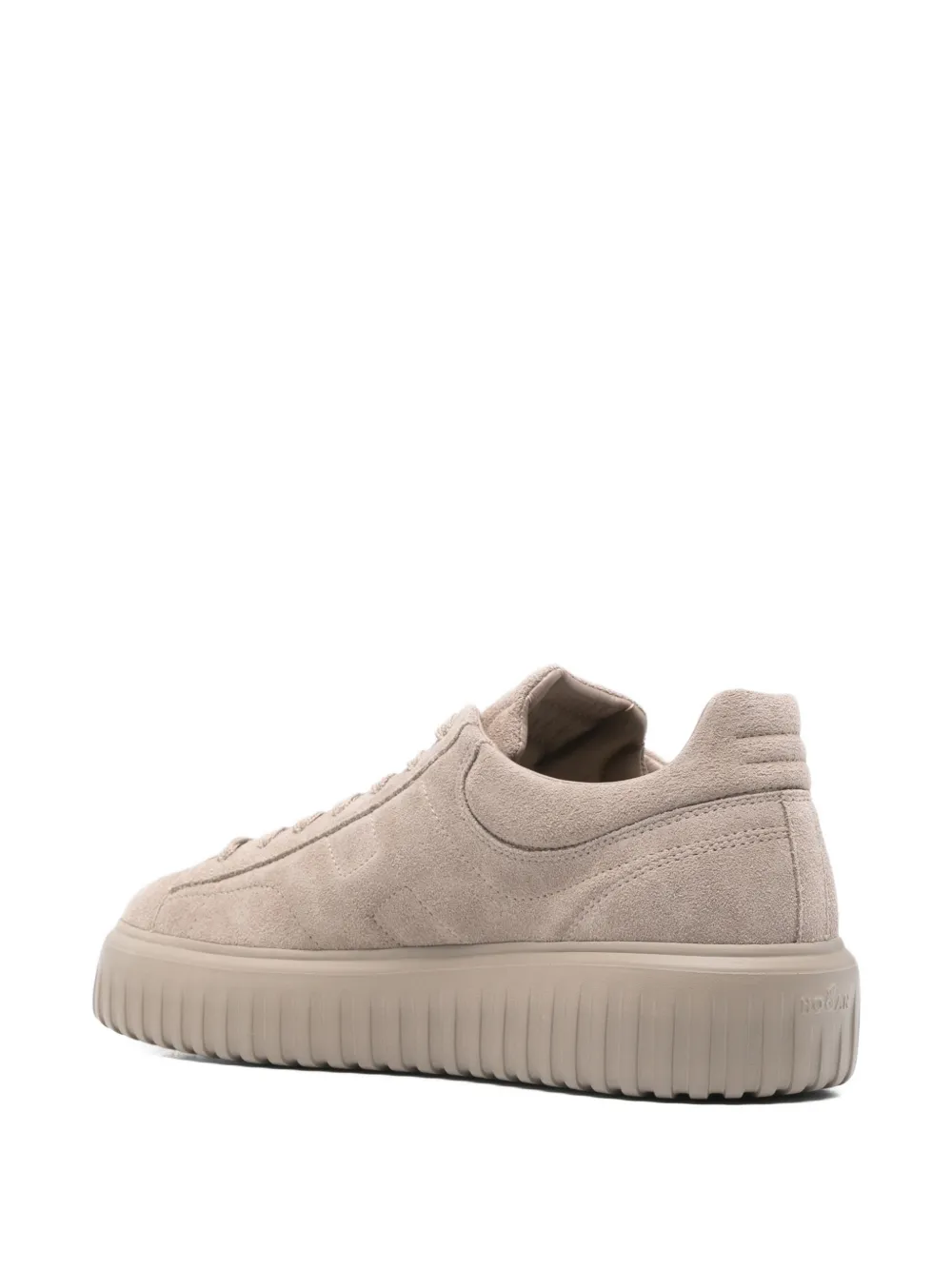 Hogan Sneakers met plateauzool Beige