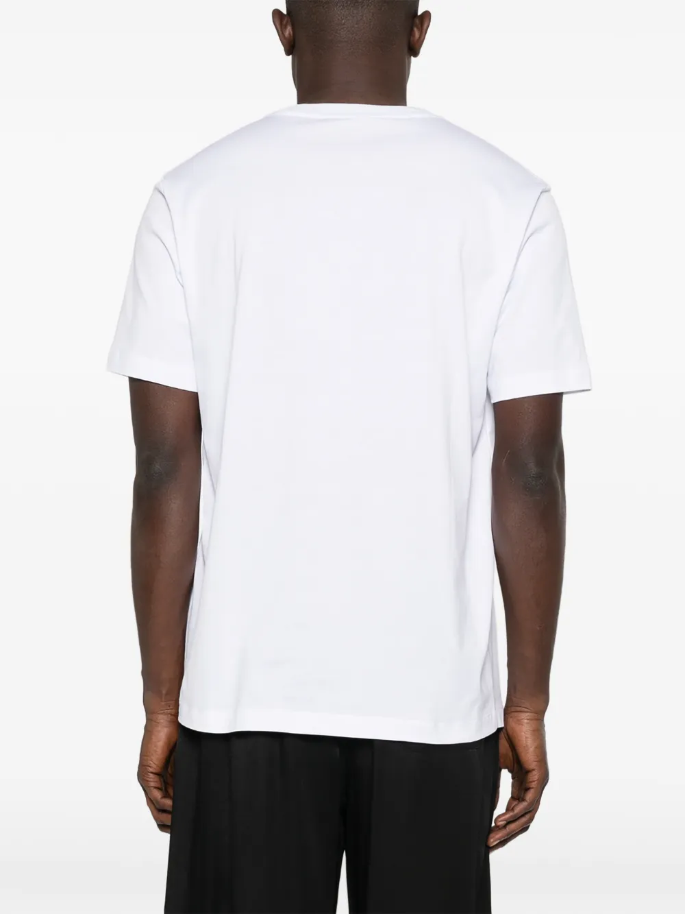 Lanvin T-shirt met logo Wit