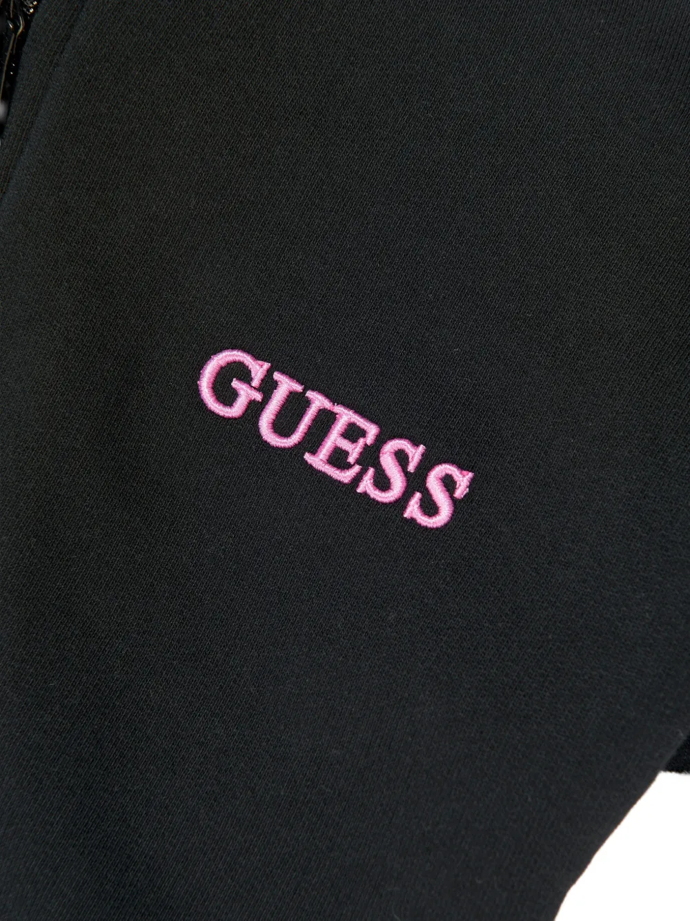 guess kids Sweater met geborduurd logo Zwart
