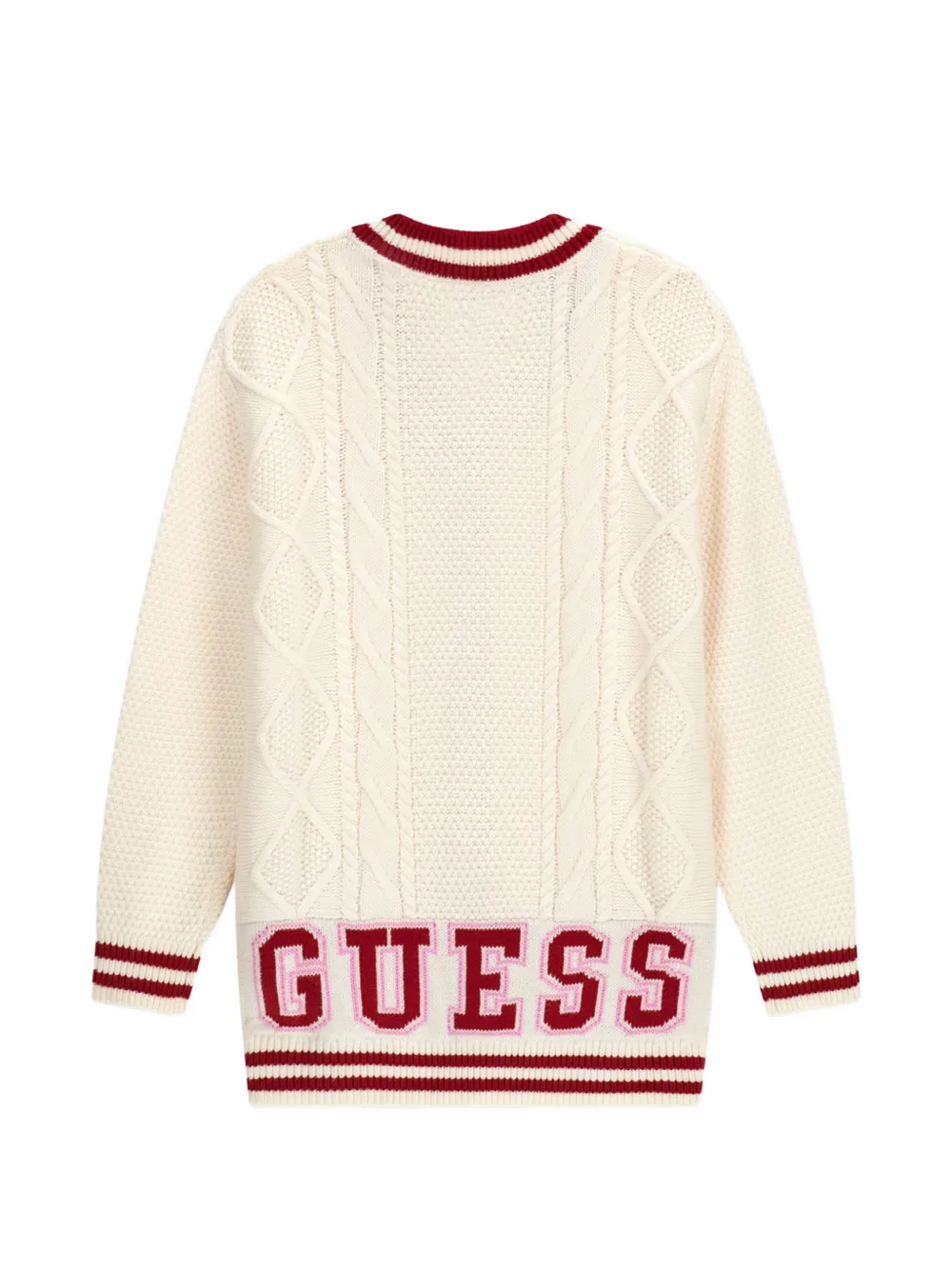 guess kids Gestreept vest Beige