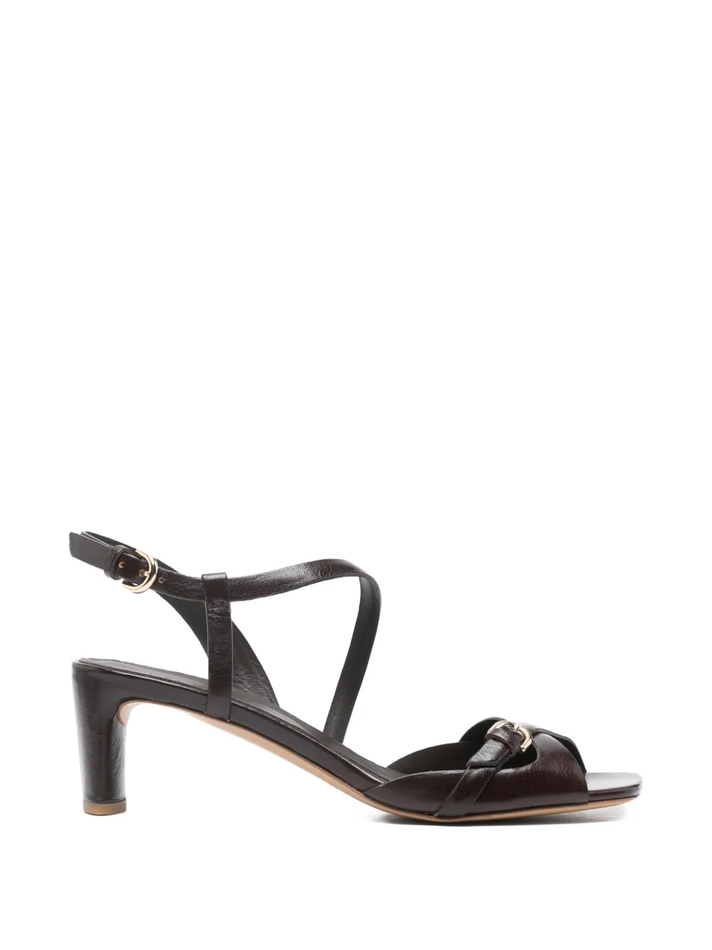 Del Carlo leather sandals - Marrone