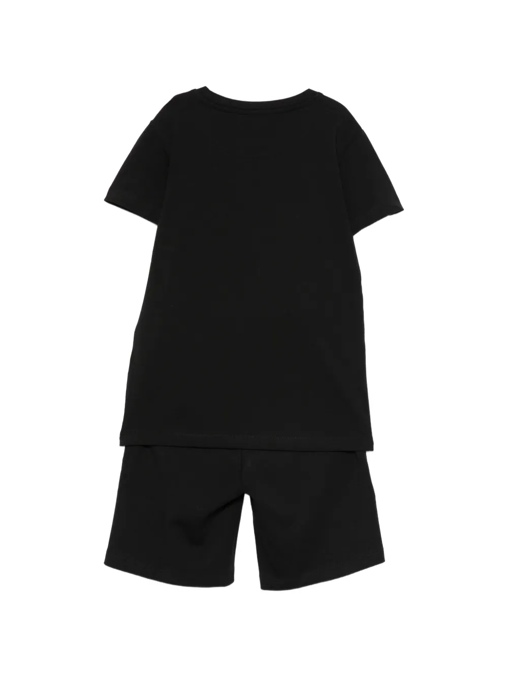  Roberto Cavalli Junior Logo-print Shorts Set - Black 