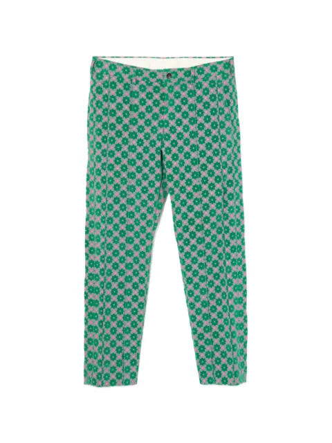 Comme des Garçons Homme Plus Calça com estampa floral