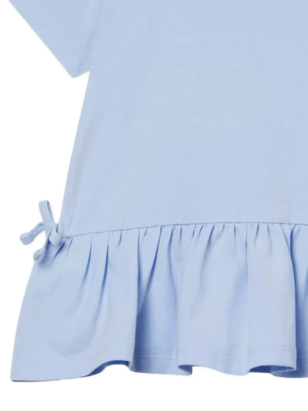  Guess Kids Sequin-embellished Ruffled T-shirt - Blue 