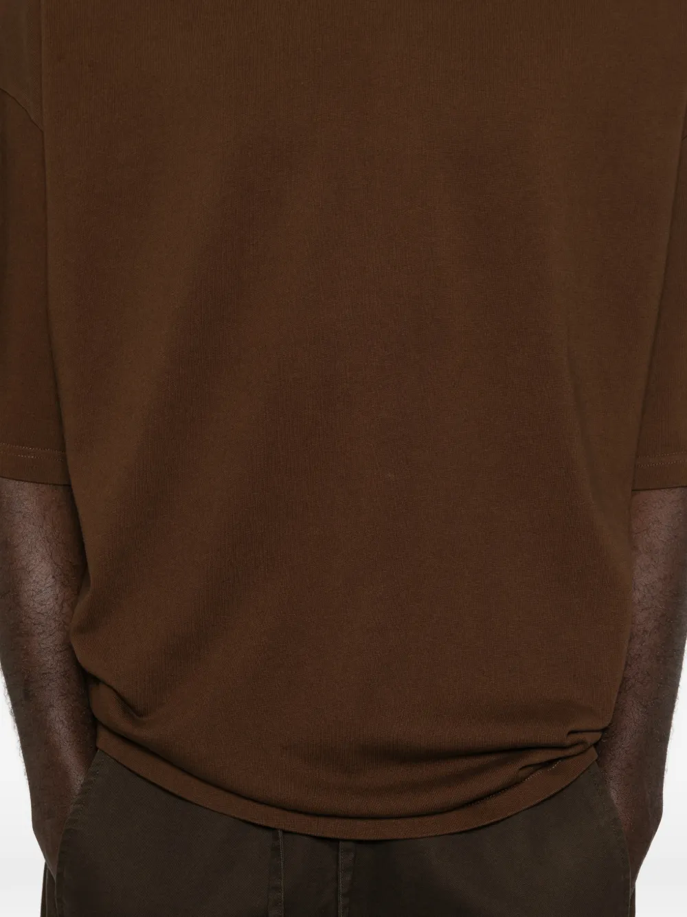 ENTIRE STUDIOS T-shirt met ronde hals Bruin