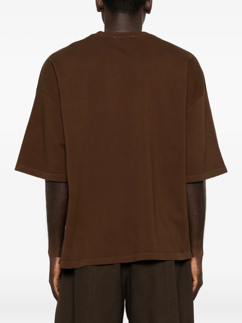 ENTIRE STUDIOS T-shirt met ronde hals Bruin