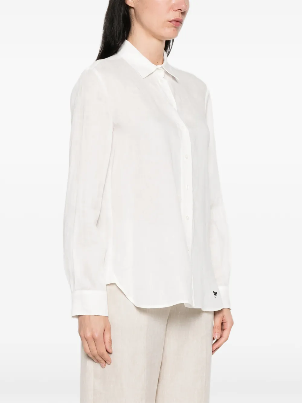 Weekend Max Mara Werner Long-sleeve Shirt - White 