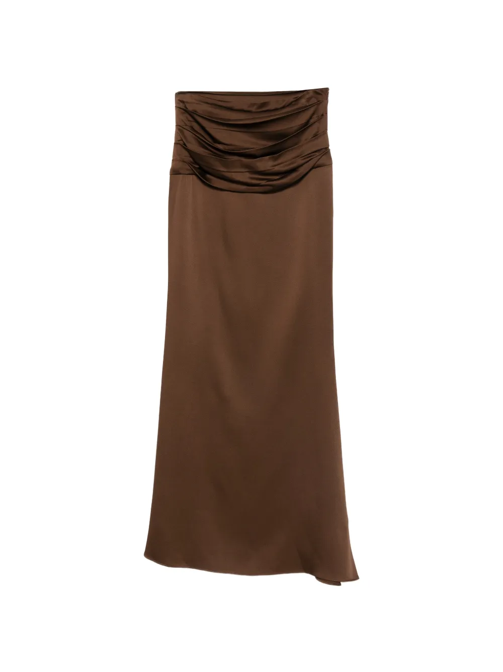 Giuseppe Di Morabito ruched skirt - Marrone