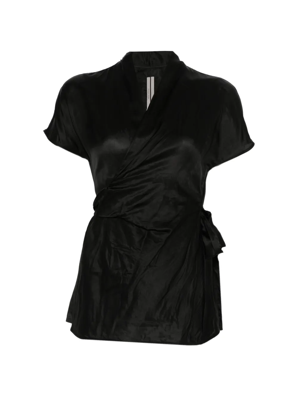 Rick Owens short-sleeve blouse - Nero