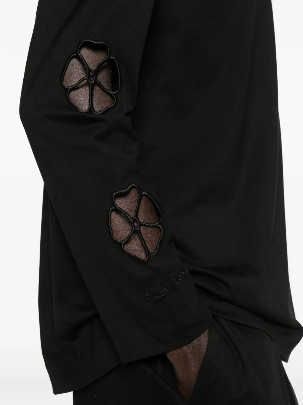cut-out long-sleeve T-Shirt