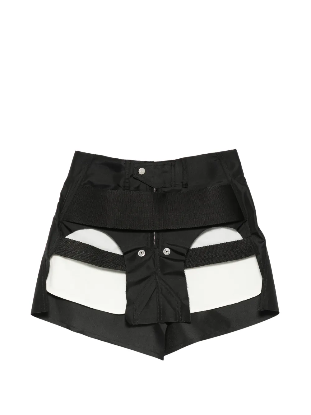 Rick Owens Temple mini skirt - Nero