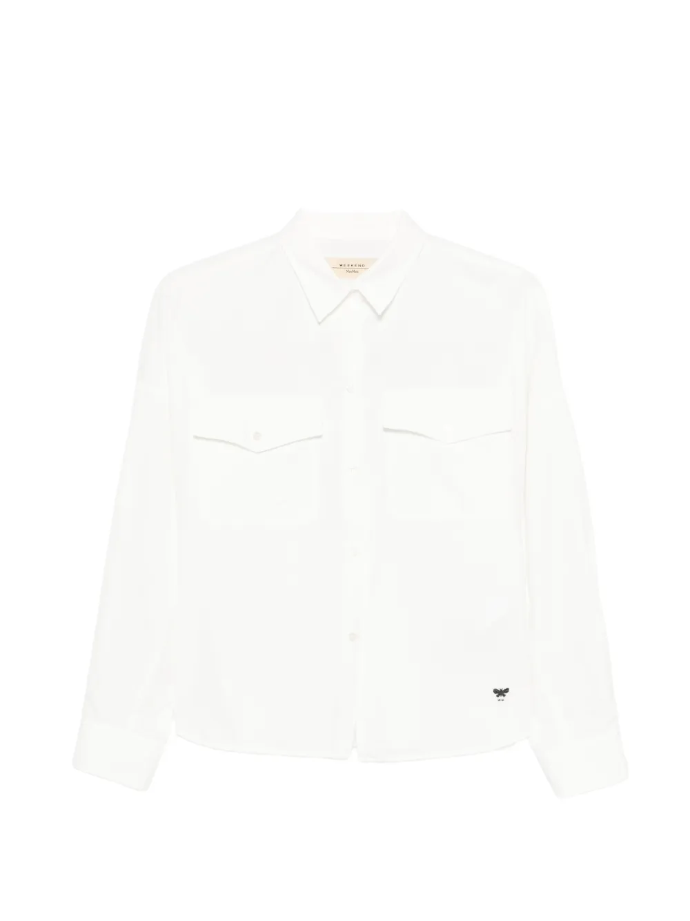 Weekend Max Mara chest-pocket shirt - Bianco