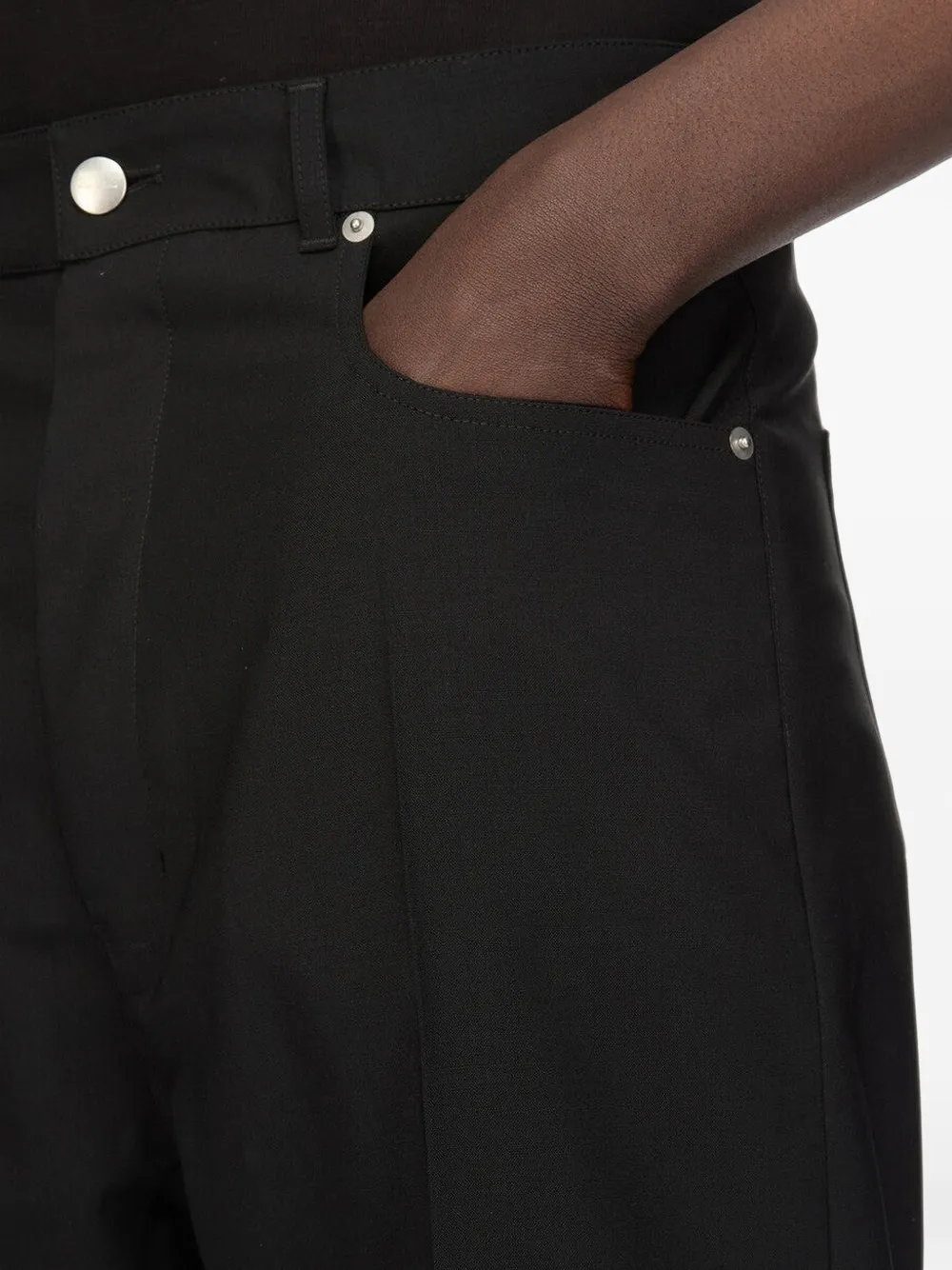 Rick Owens Geth jeans Zwart