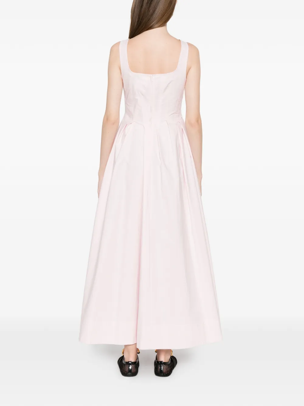 Square-Neck Maxi Dress