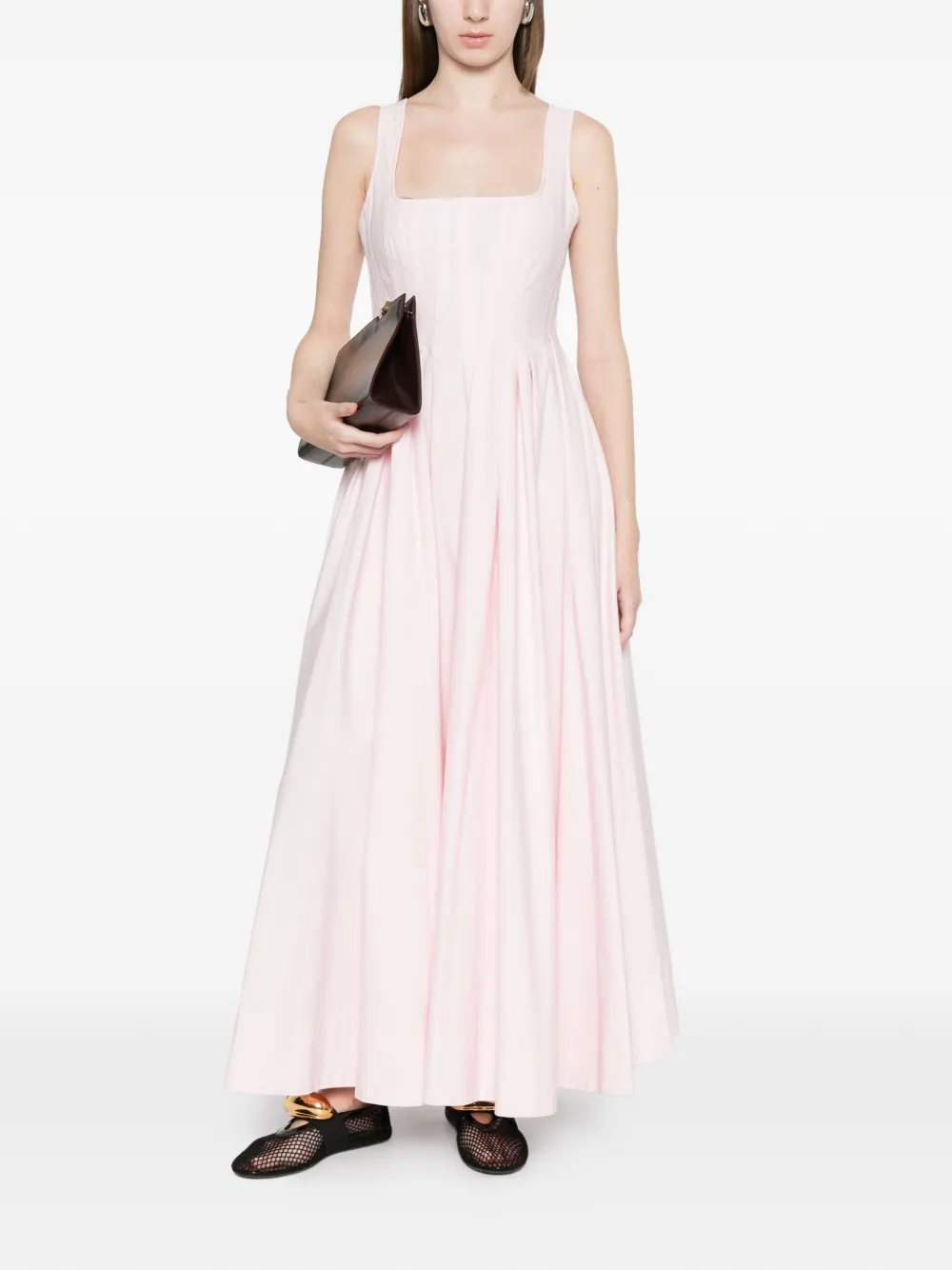 Square-Neck Maxi Dress