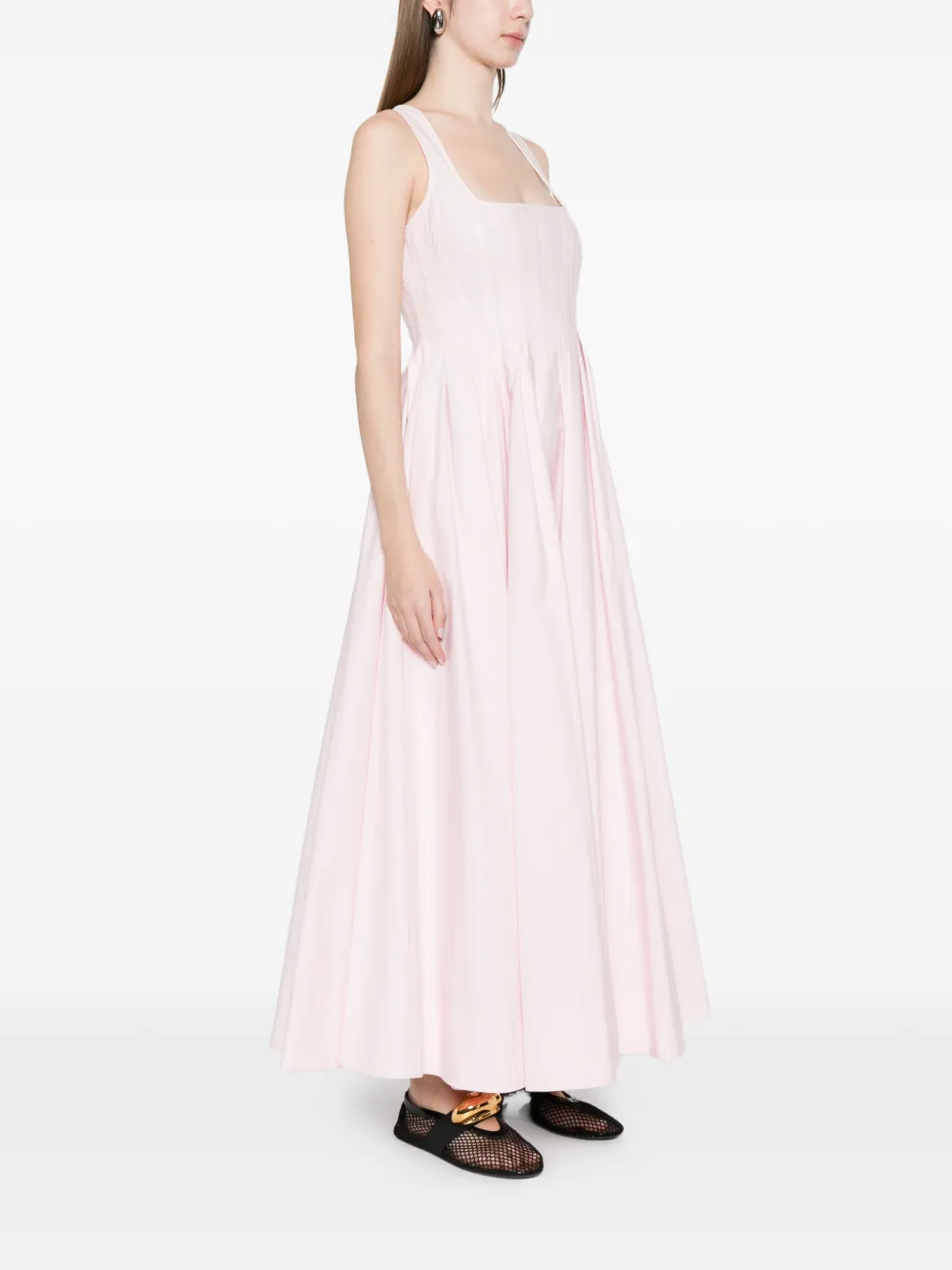 Square-Neck Maxi Dress
