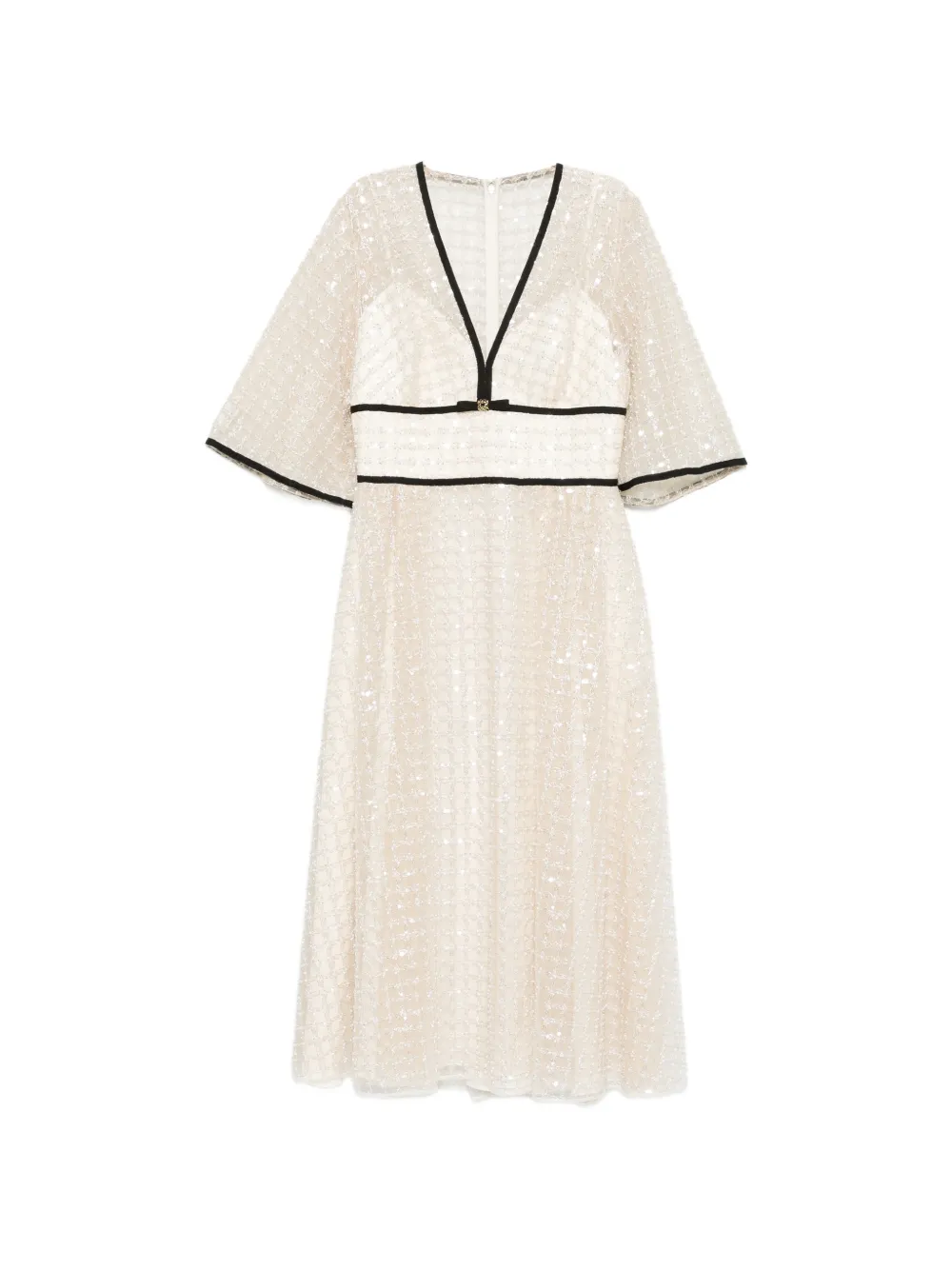 Elie Saab Abito con scollo a V - Toni neutri