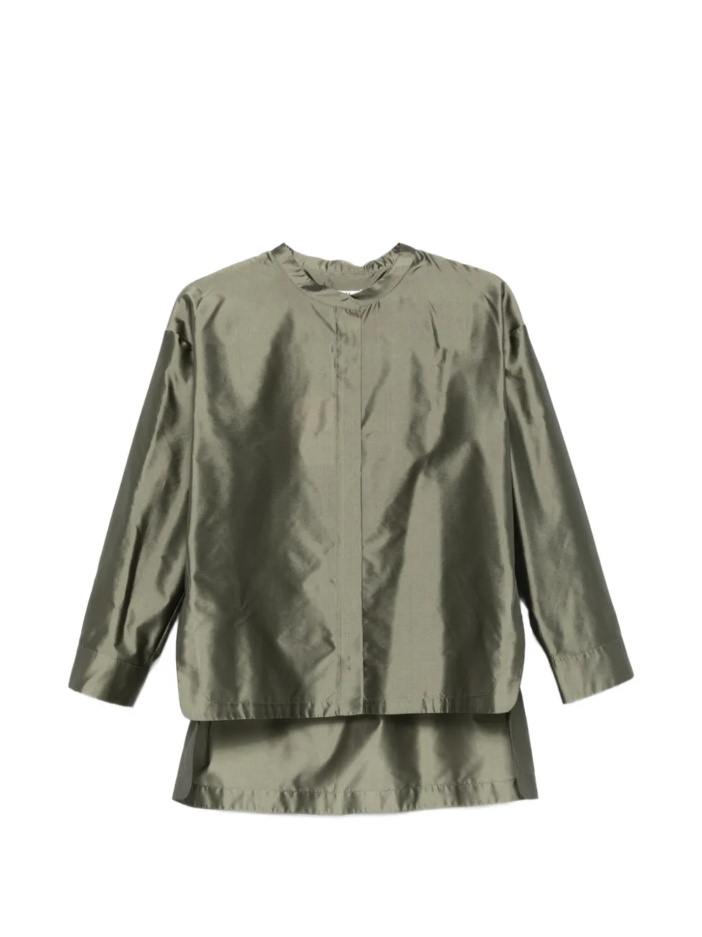 'S Max Mara collarless shirt - Green