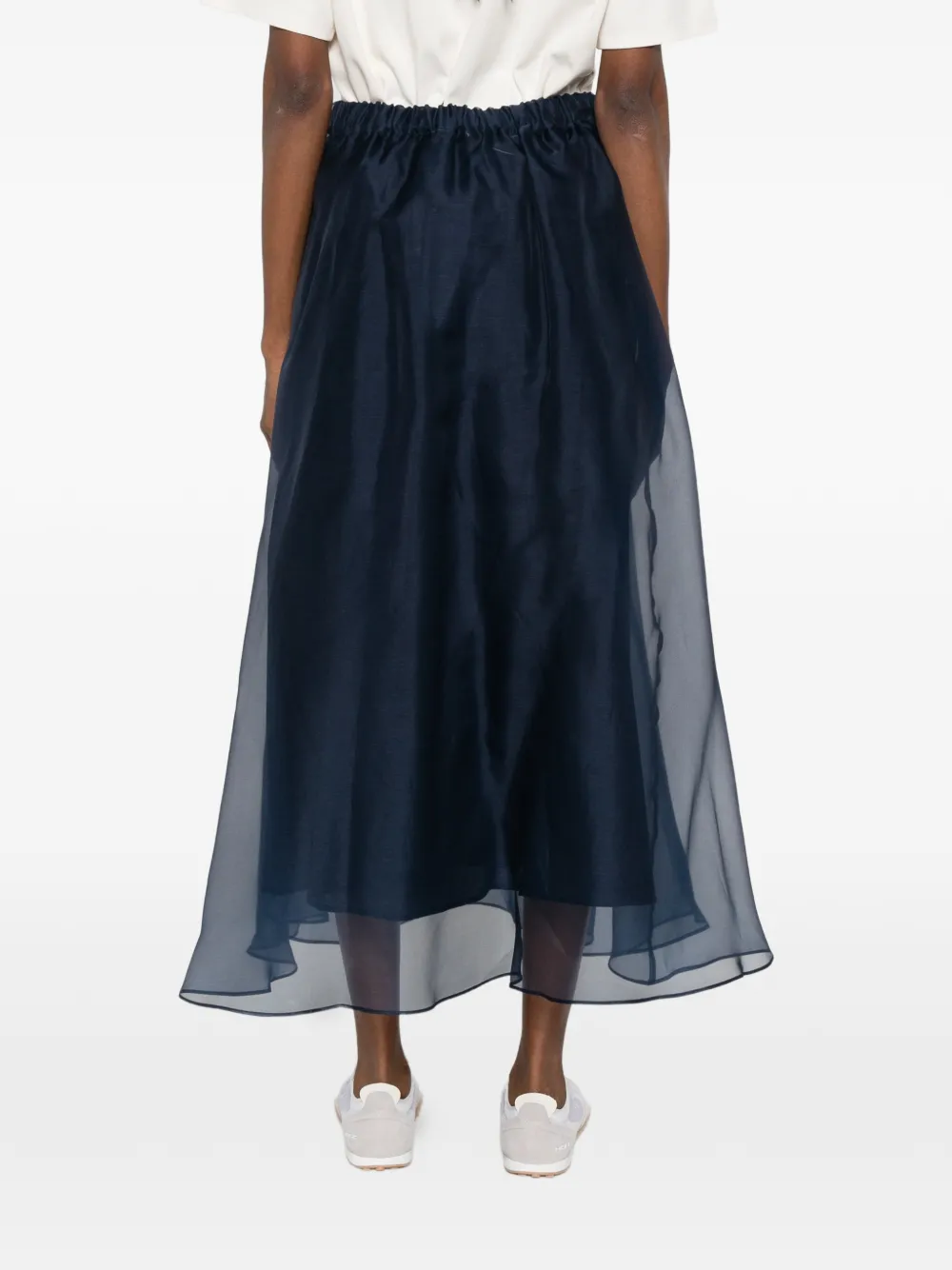 Weekend Max Mara Visino plooirok Blauw