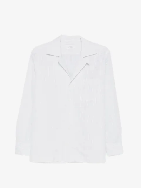 Lardini chemise rayée à poche poitrine
