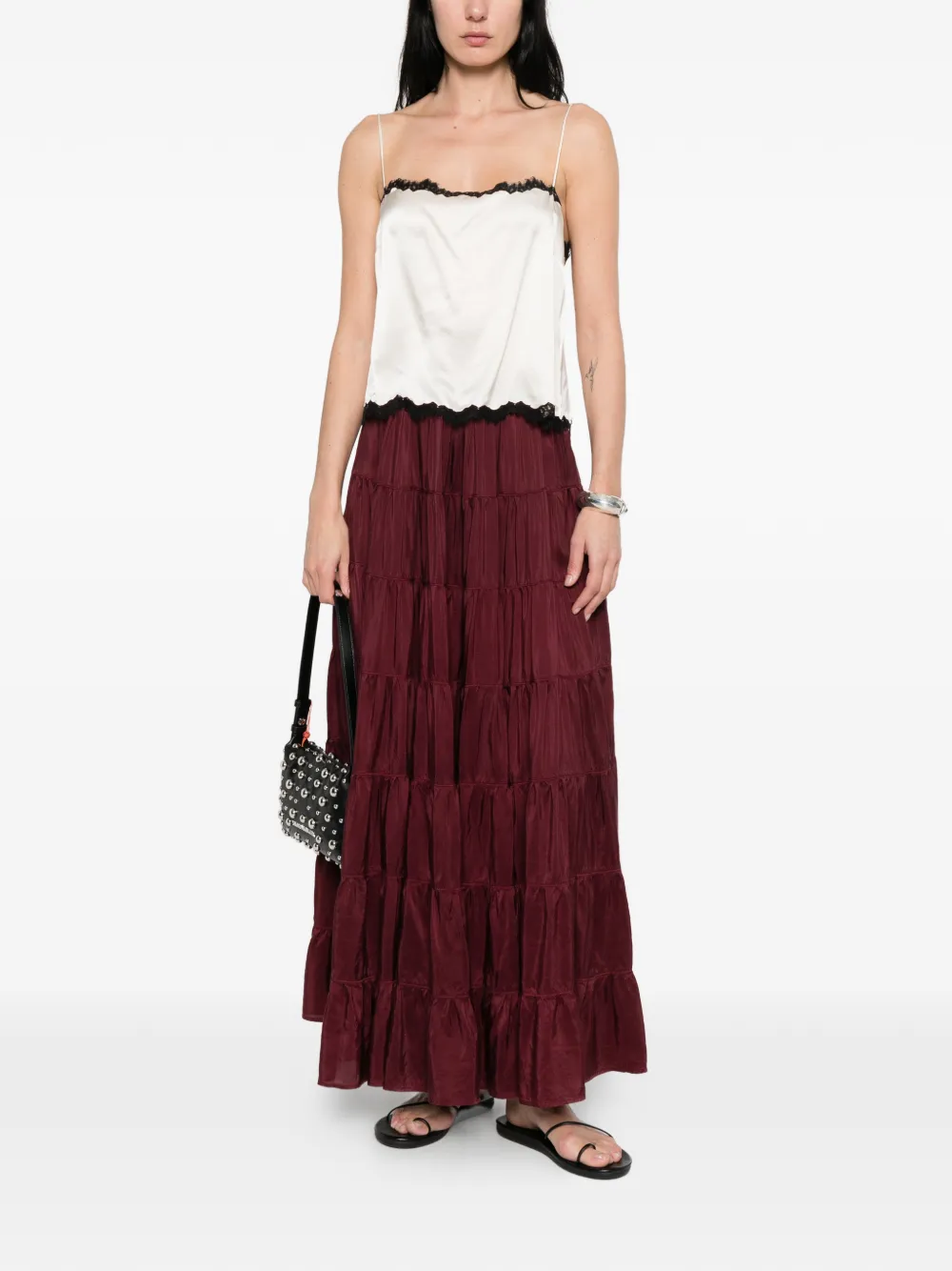  Forte Forte Tiered Maxi Skirt 