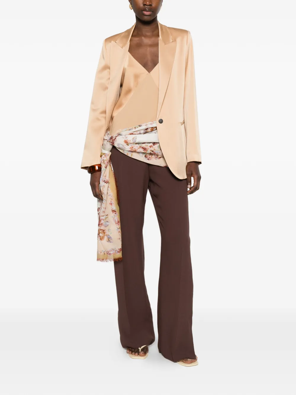  Forte Forte Patch-pocket Blazer - Neutrals 