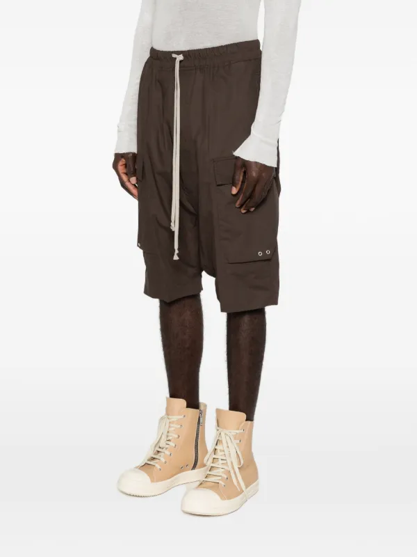 Rick Owens Pods Cargo Trousers | Brown | FARFETCH