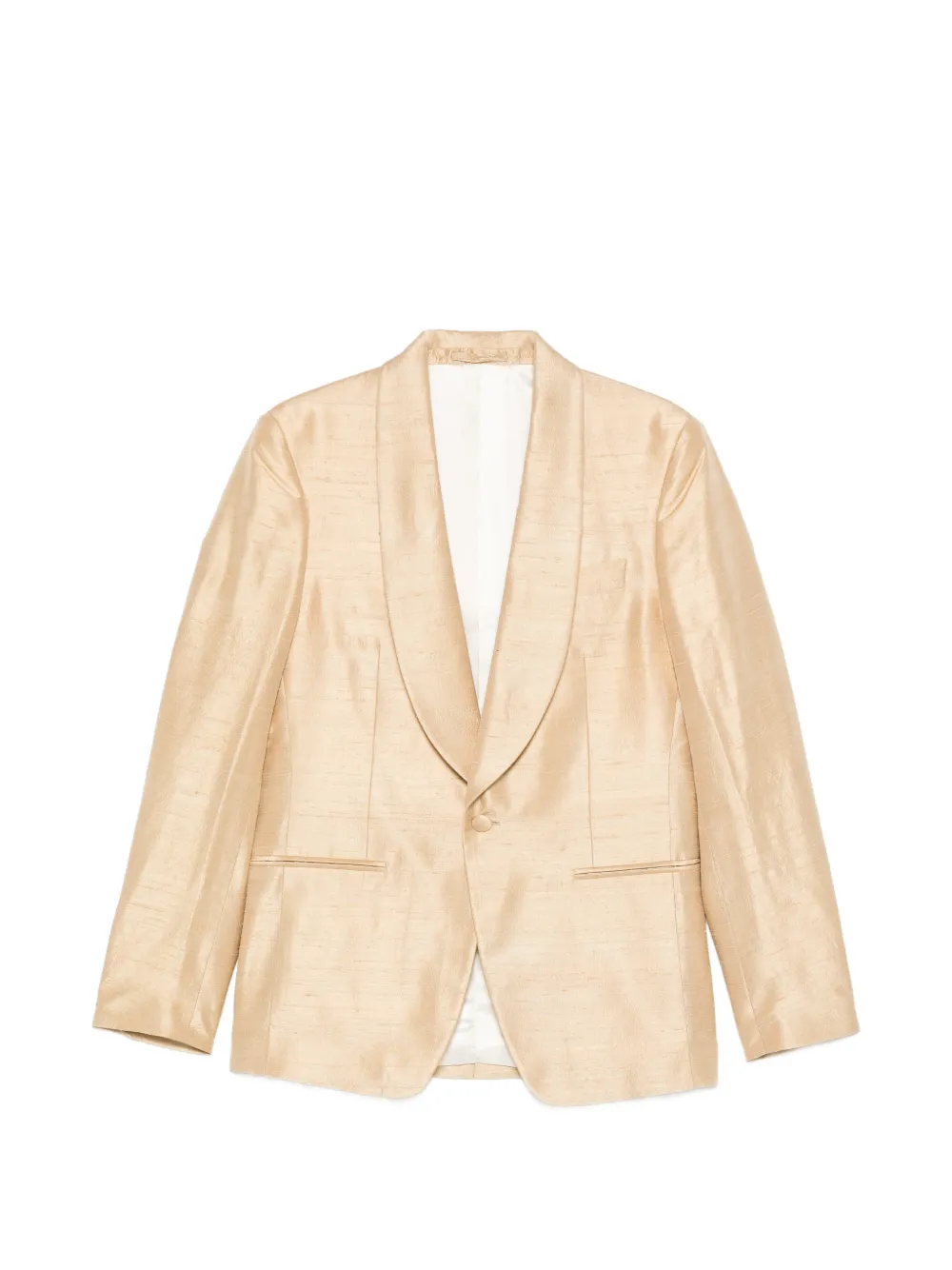 Lardini shawl-lapel jacket - Oro