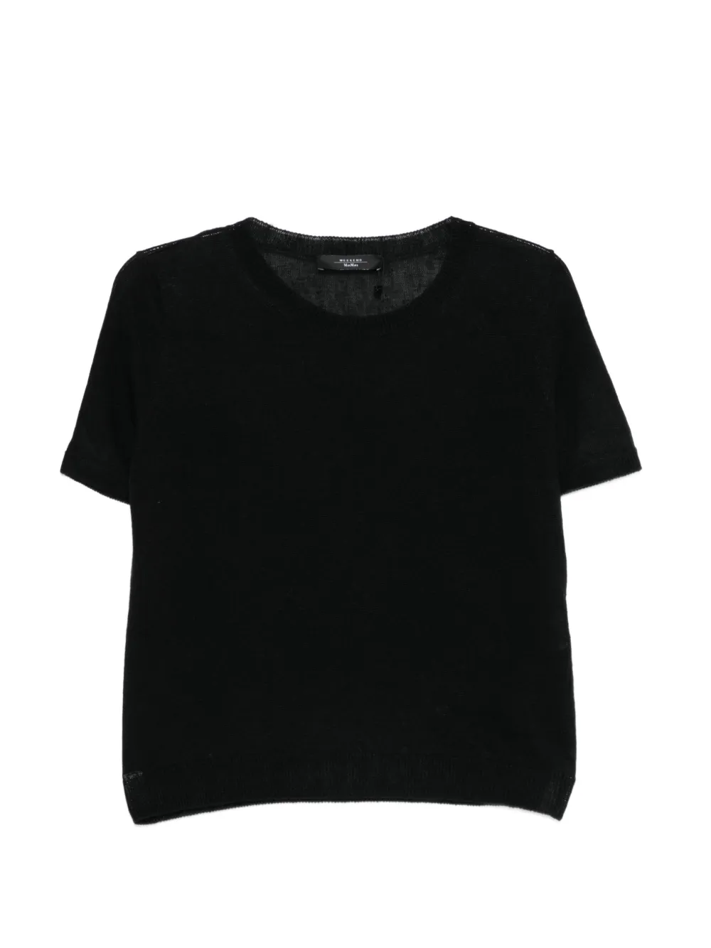 Weekend Max Mara Pancone crew neck top - Nero