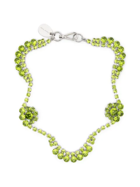 Simone Rocha crystal-flower necklace