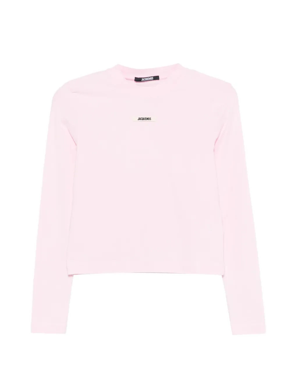 Jacquemus Gros Grain logo T-shirt - Rosa