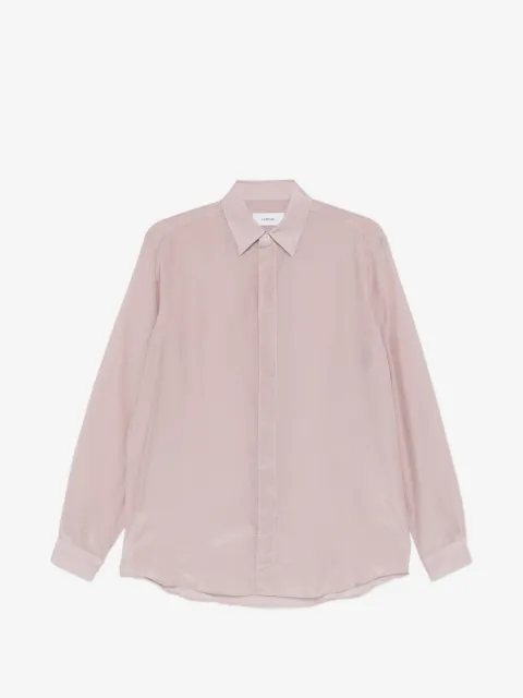 Lardini chemise à boutonnière dissimulée