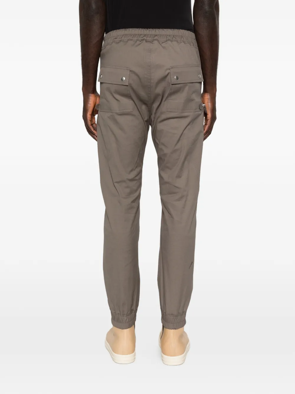 Rick Owens Bauhaus broek met ritszak Bruin