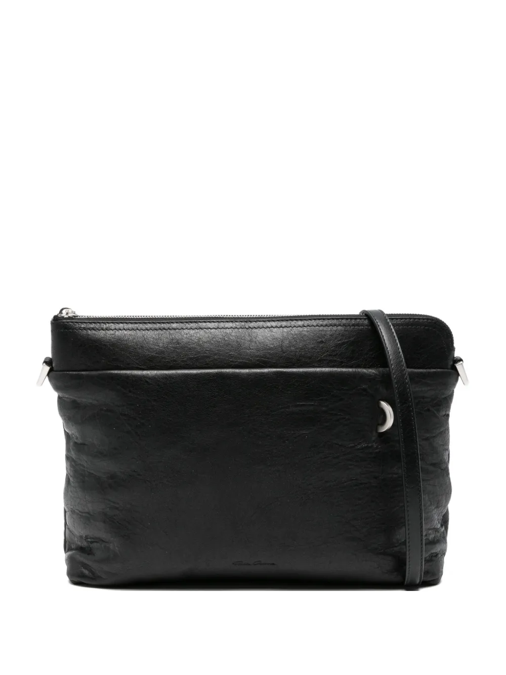 Rick Owens zip-fastening shoulder bag - Black