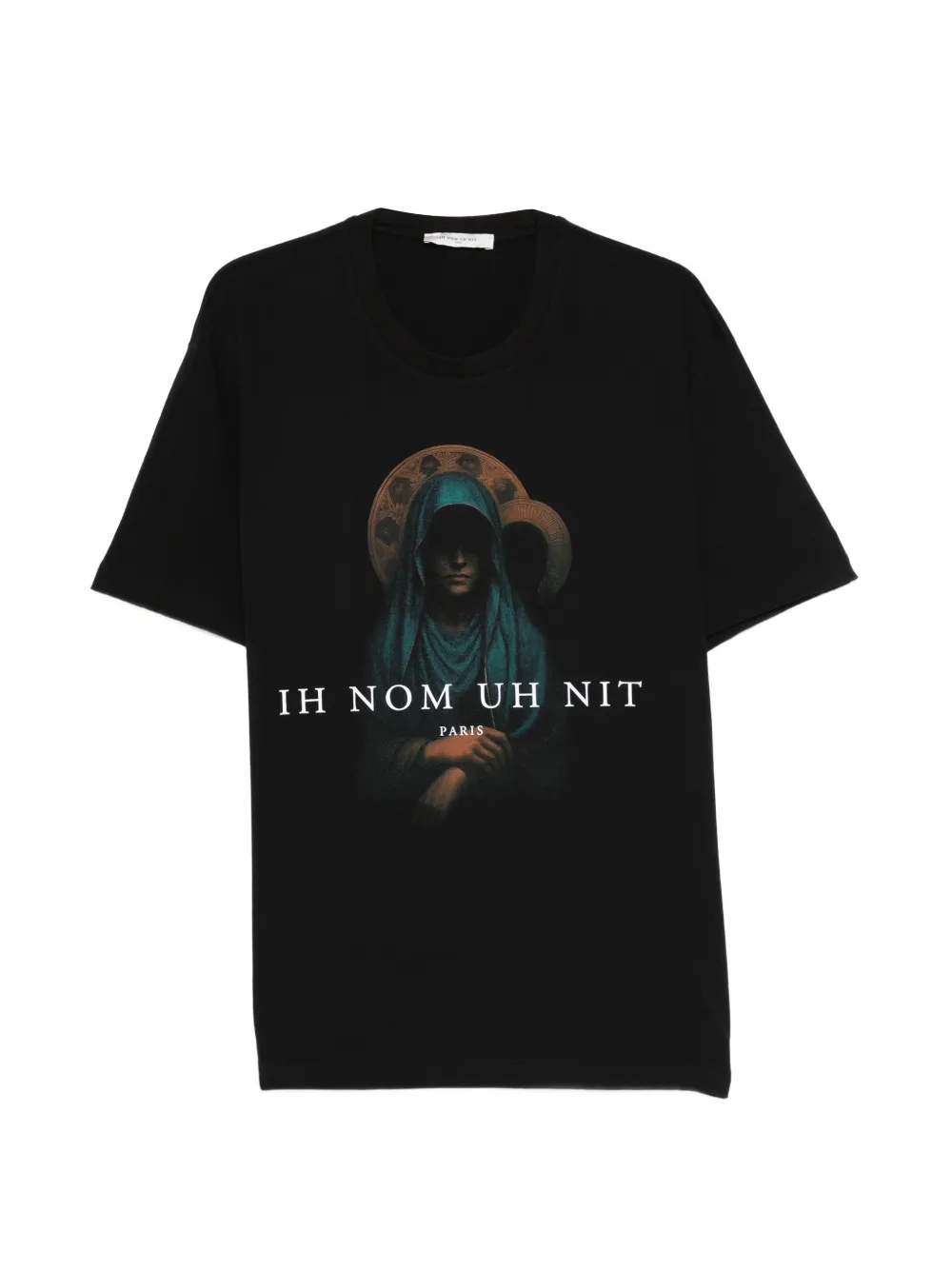 Ih Nom Uh Nit Holy Mary-print T-shirt - Schwarz