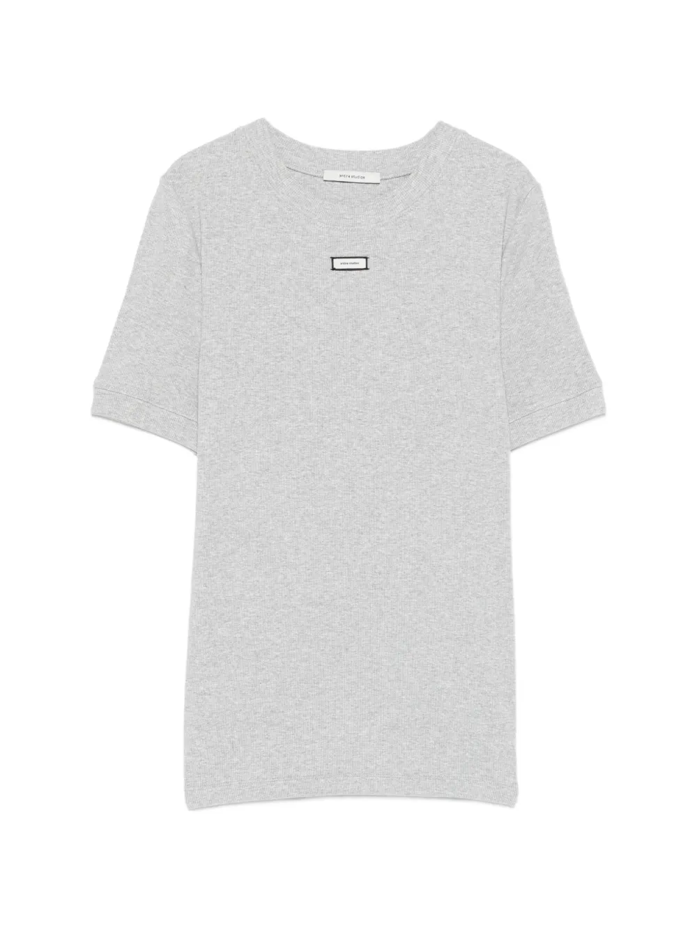 ENTIRE STUDIOS logo-label T-shirt - Grigio