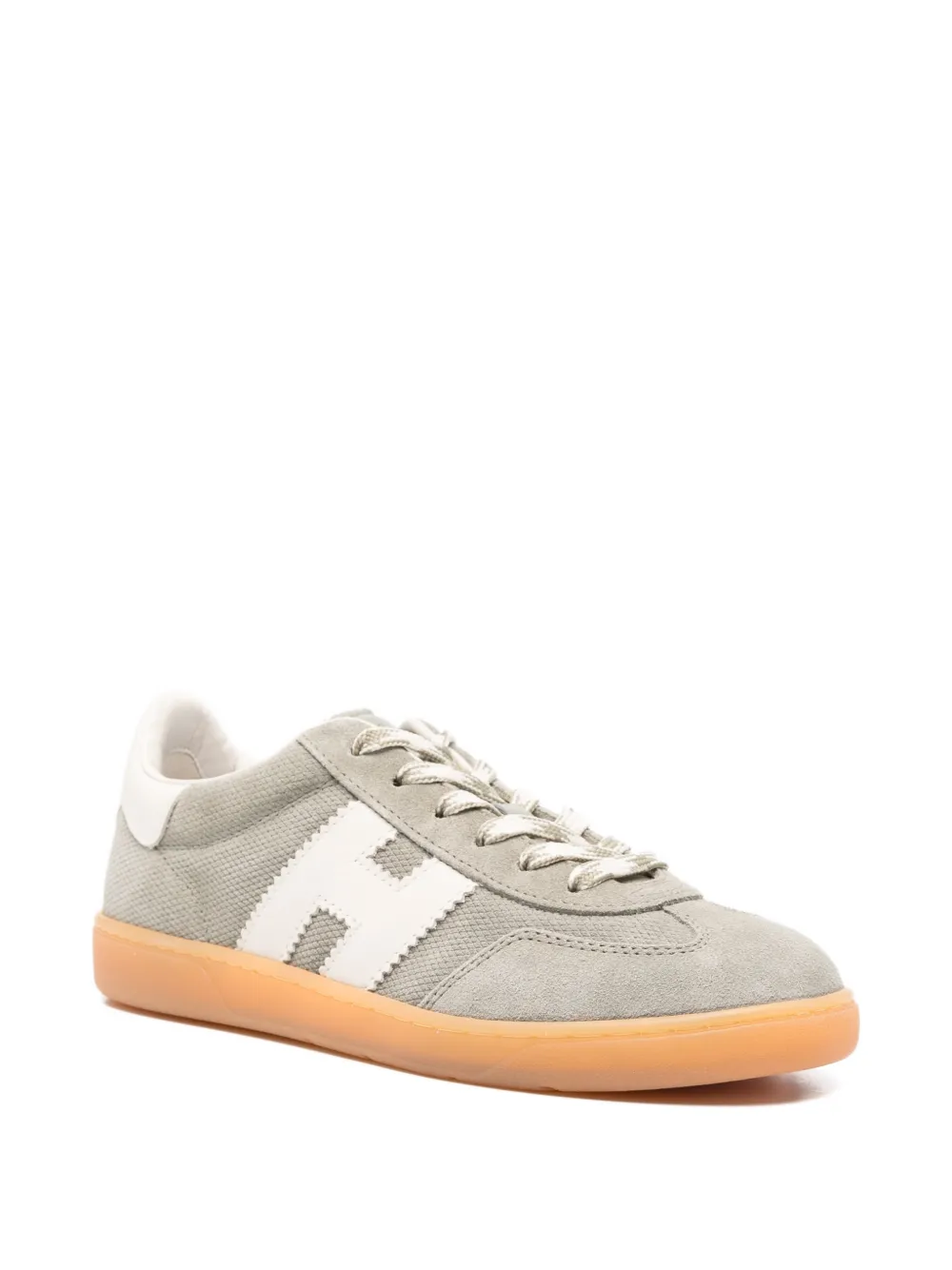Hogan H-appliqué sneakers Grijs