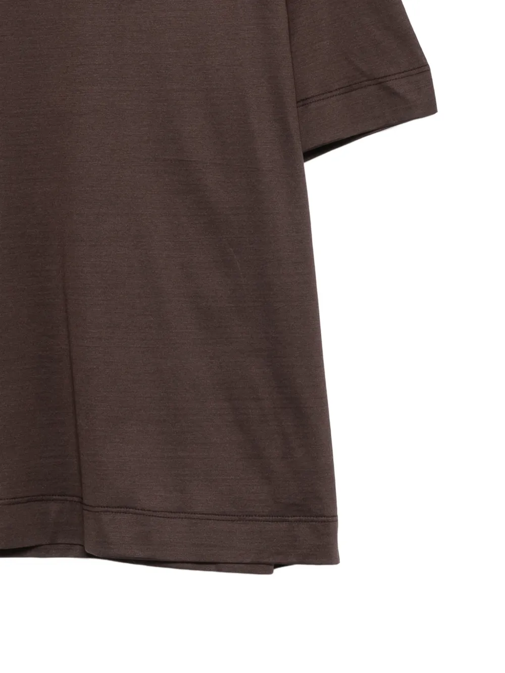 Costumein T-shirt met ronde hals Bruin