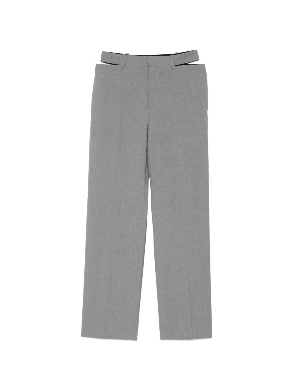 Jil Sander cut-out trousers - Grigio