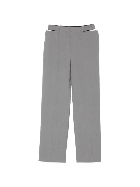 Jil Sander pantalon à détails de découpes
