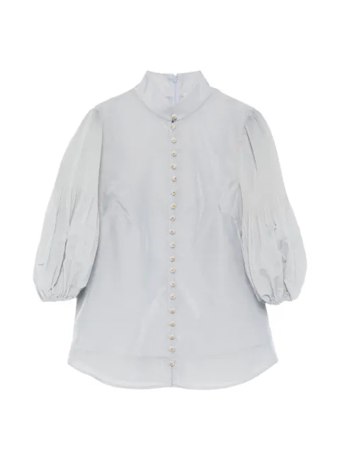 ZIMMERMANN blusa plisada con botones