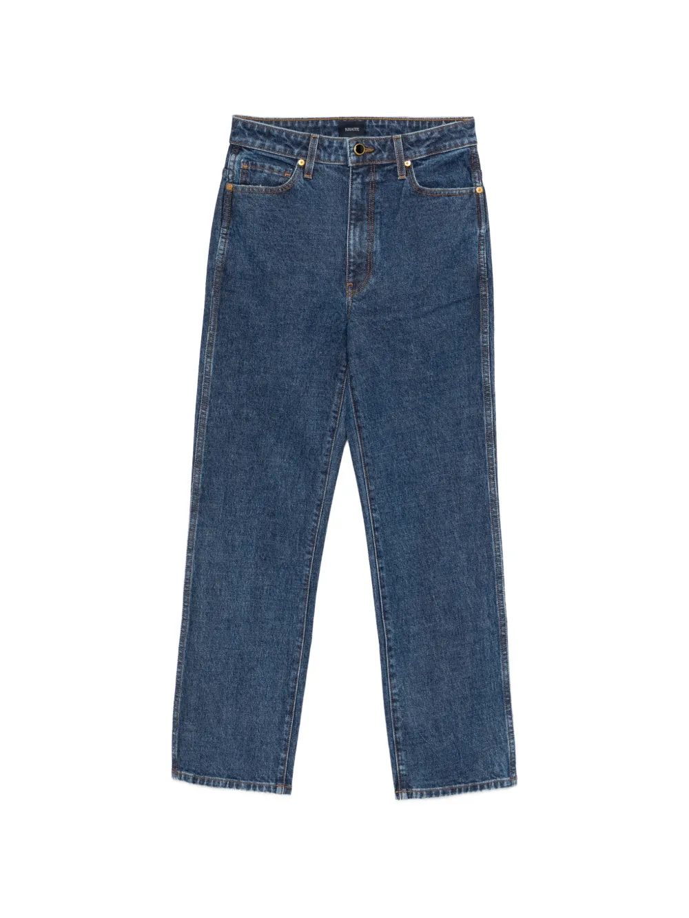 KHAITE Abigail seam jeans - Blu