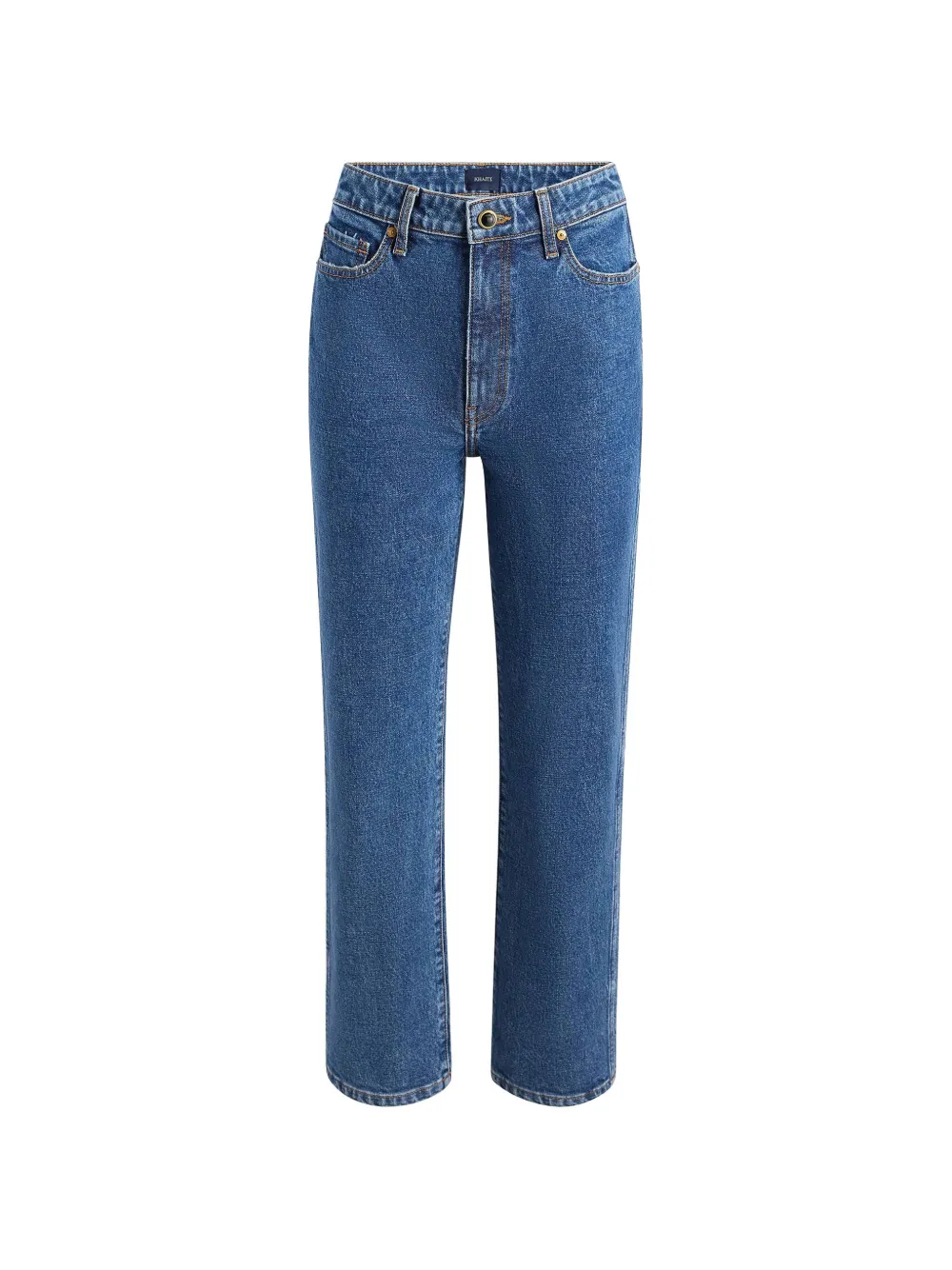 KHAITE Abigail seam jeans - Blu