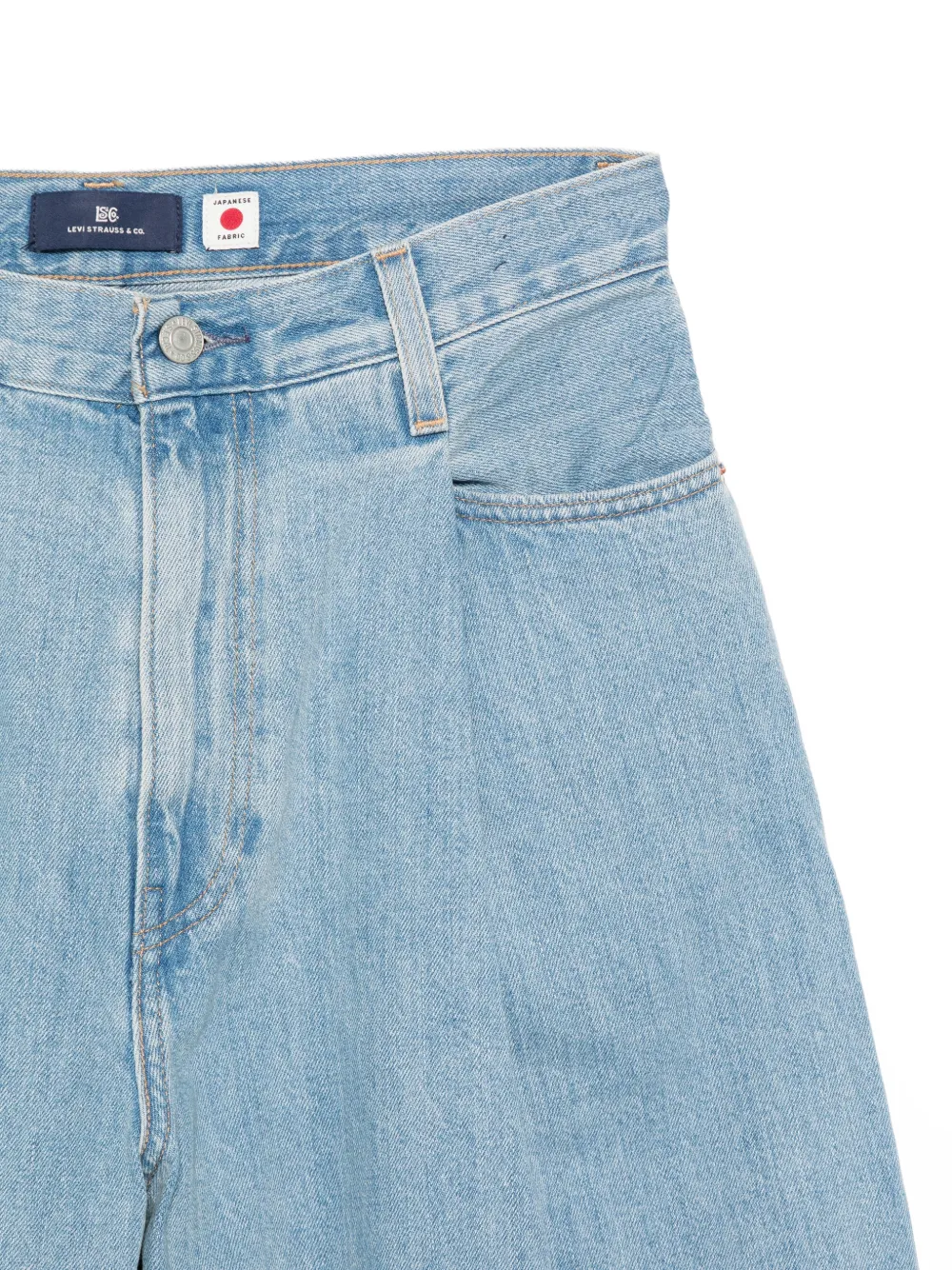 Levi's Jeans met logo aan de achterkant Blauw