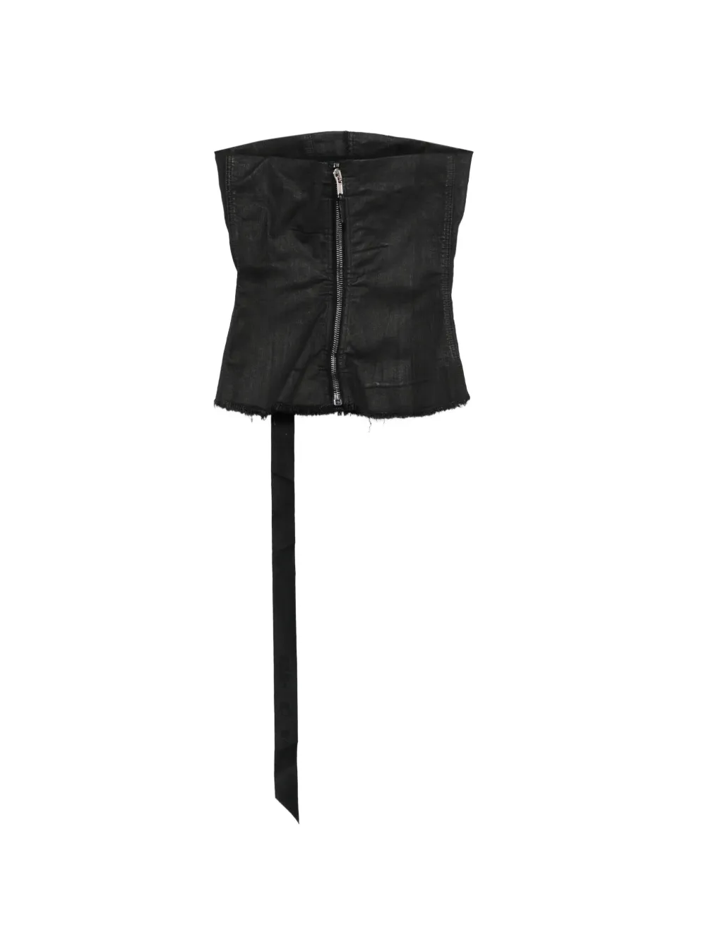 Rick Owens DRKSHDW Top met franje Zwart