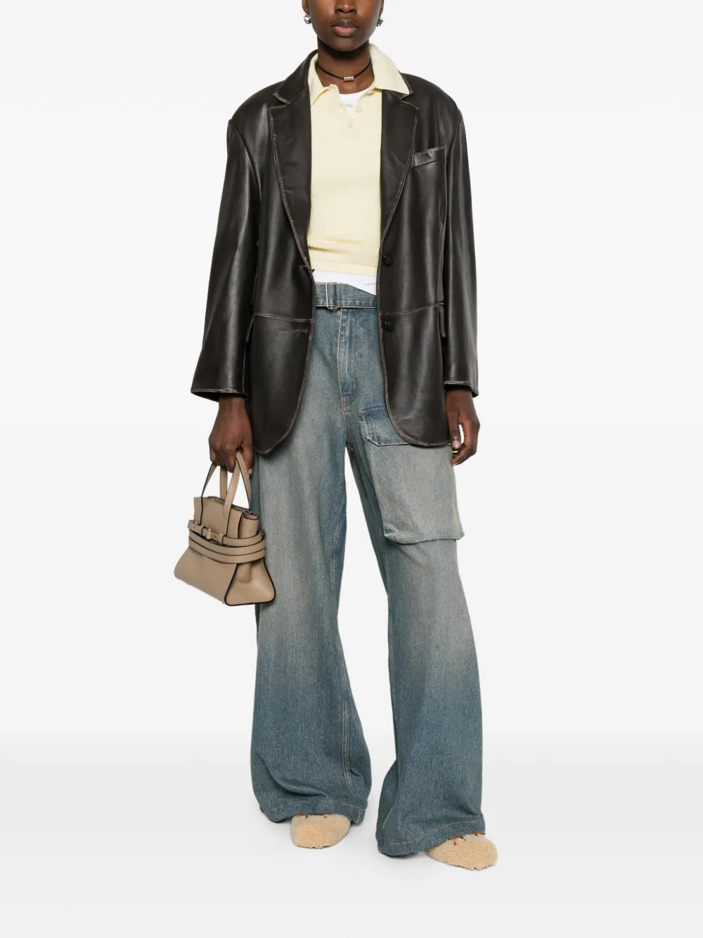  Weekend Max Mara Wkdpila Chest-pocket Jacket - Brown 