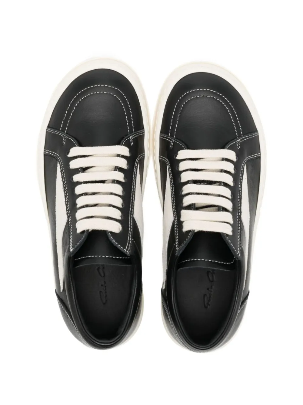 Rick Owens Kids Vintage lace-up sneakers Zwart